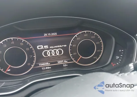 2018 Audi Q5 2.0T Premium/2.0T Tech Premium z USA, uszkodzony, nr VIN WA1BNAFY2J2244360